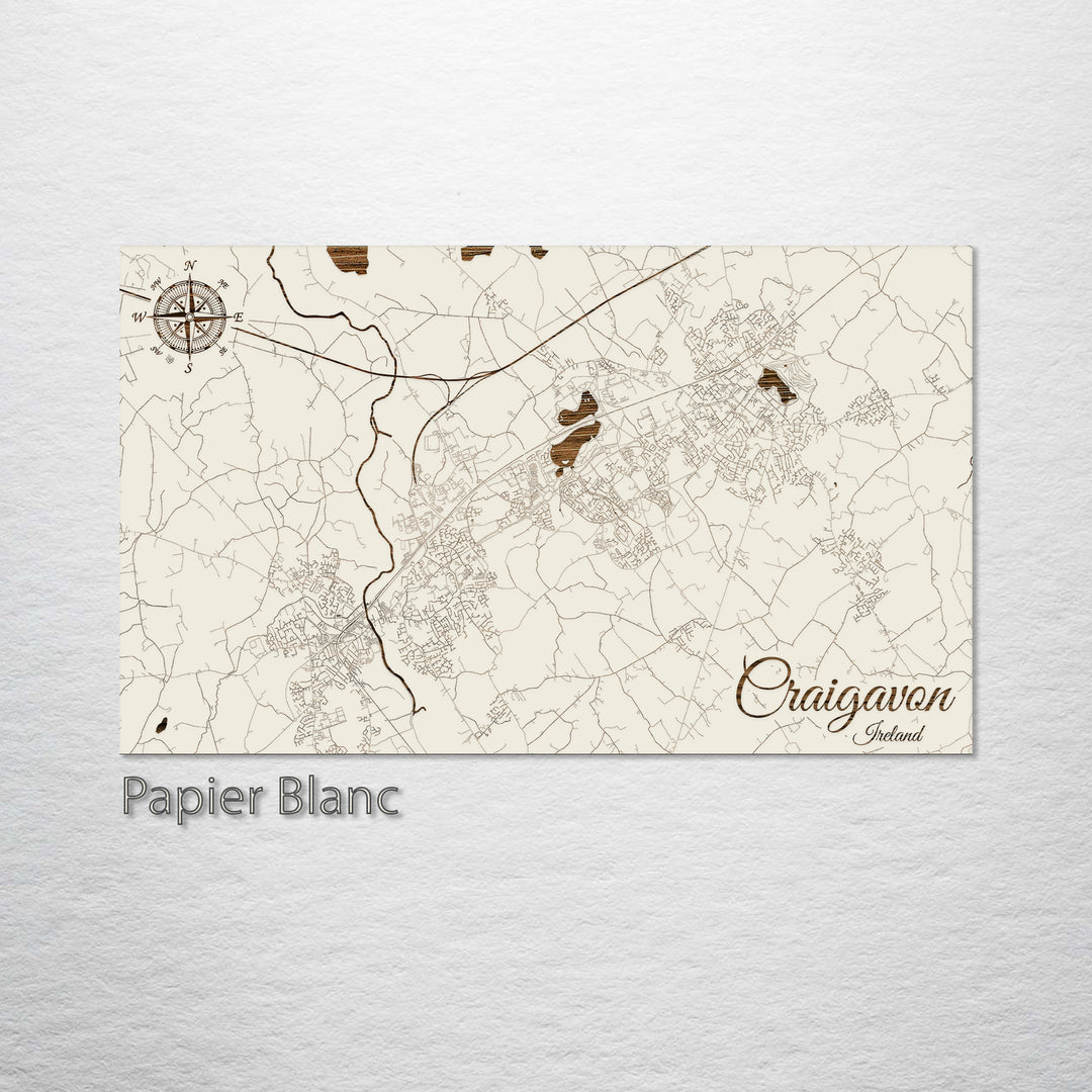 Craigavon, Ireland Street Map