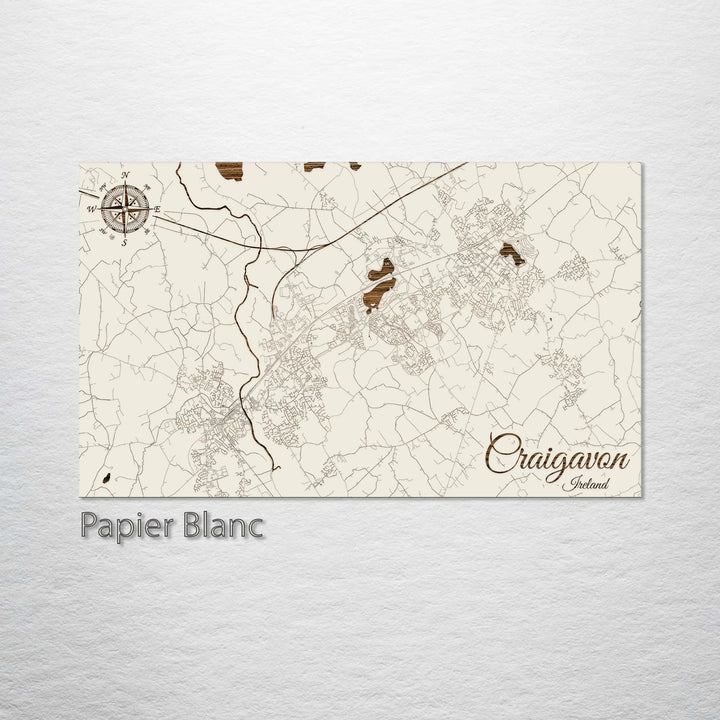 Craigavon, Ireland Street Map