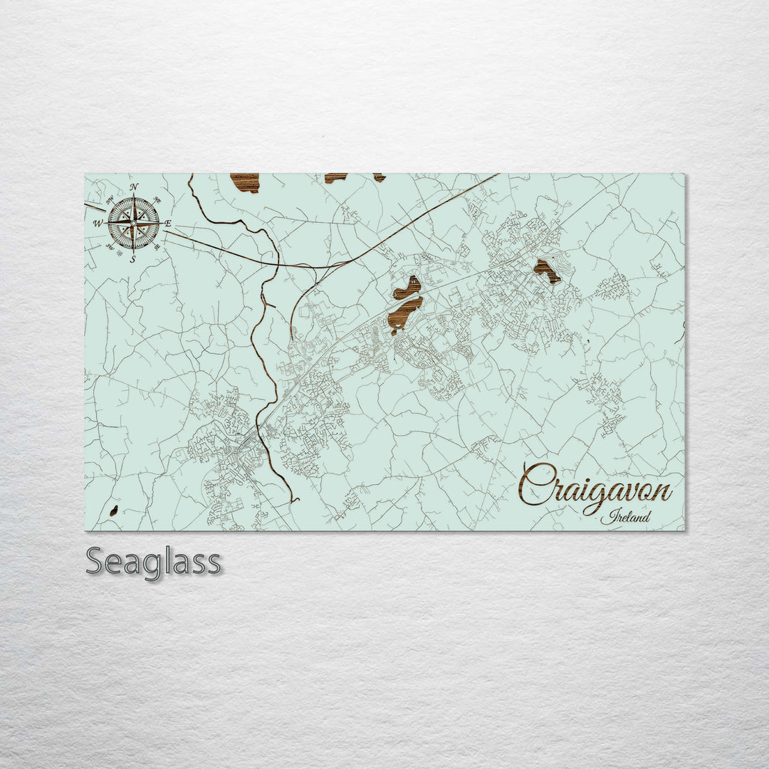 Craigavon, Ireland Street Map