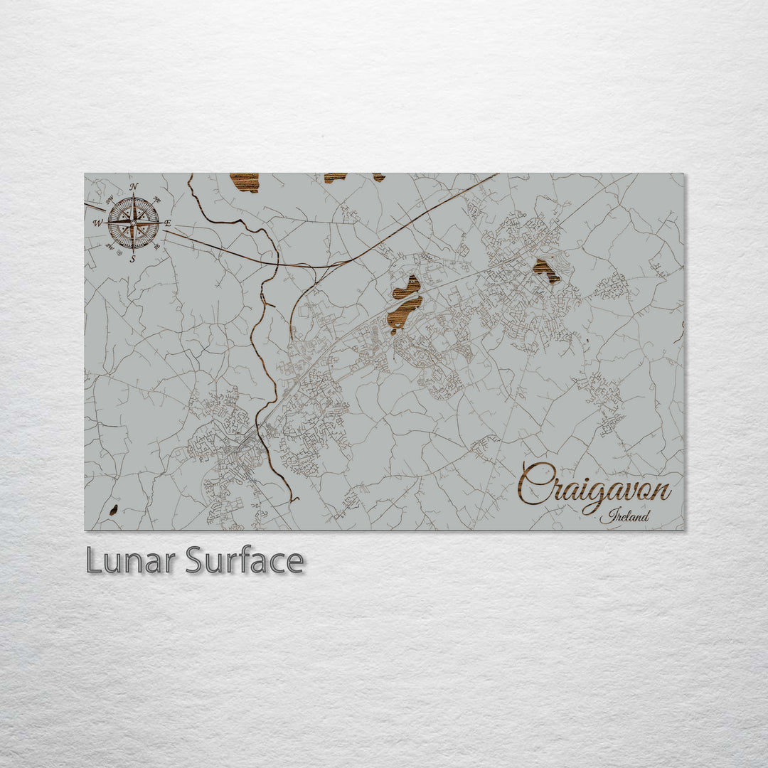 Craigavon, Ireland Street Map