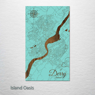 Derry, Ireland Street Map