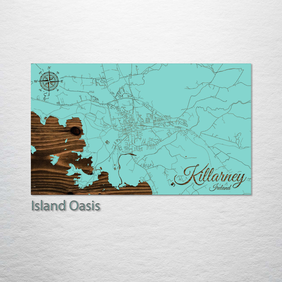 Killaryney, Ireland Street Map