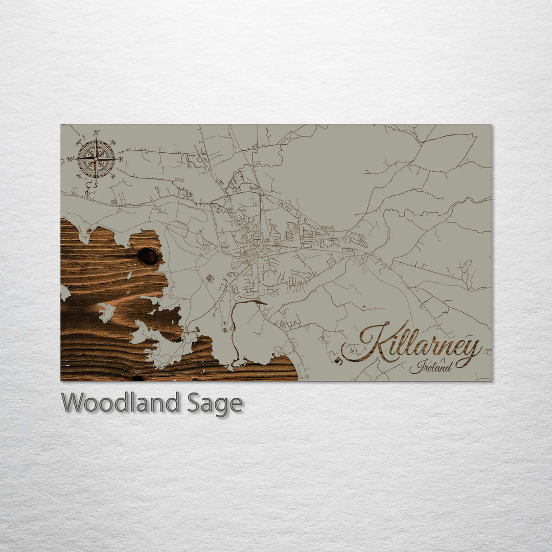 Killaryney, Ireland Street Map