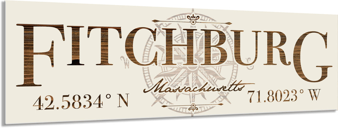 FP1039 - Fitchburg, MA Engraved Stick (Standard)