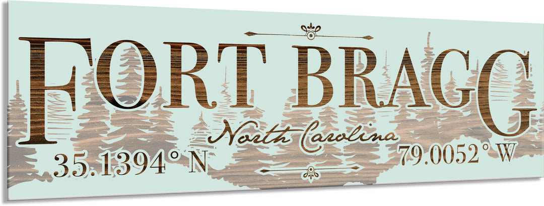 FP1449 - Fort Bragg, NC Engraved Stick (Standard)