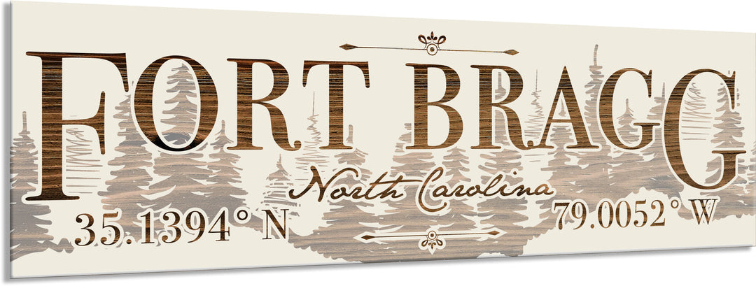 FP1449 - Fort Bragg, NC Engraved Stick (Standard)
