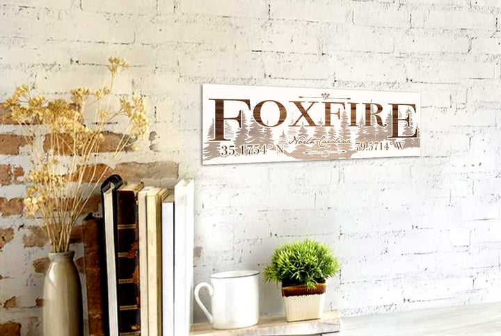 FP1449 - Foxfire, NC Engraved Stick (Standard)
