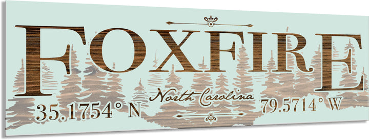 FP1449 - Foxfire, NC Engraved Stick (Standard)