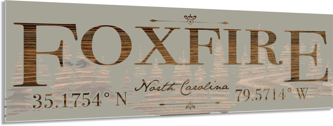 FP1449 - Foxfire, NC Engraved Stick (Standard)