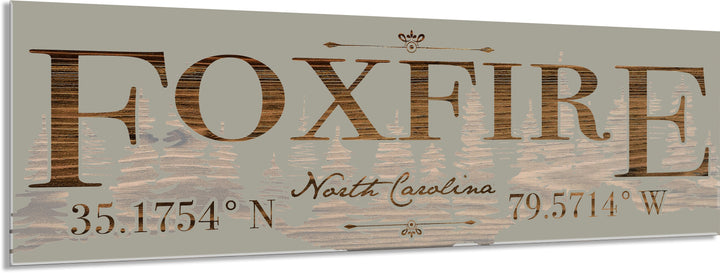 FP1449 - Foxfire, NC Engraved Stick (Standard)