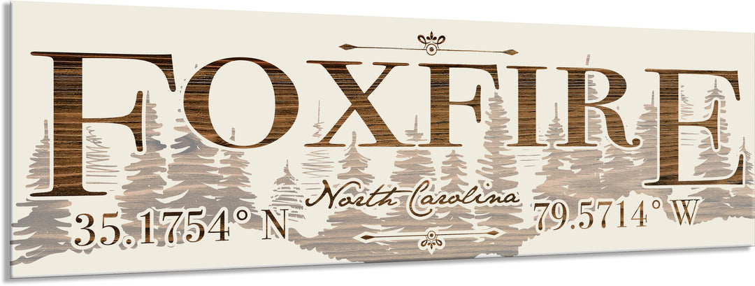 FP1449 - Foxfire, NC Engraved Stick (Standard)