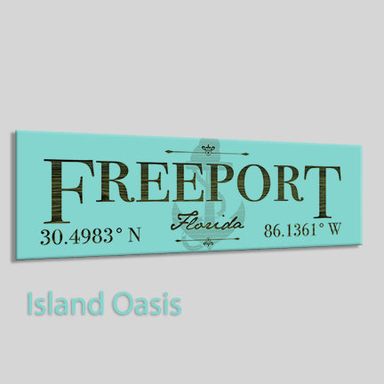 FP1027 - Freeport, FL Engraved Stick (Standard)