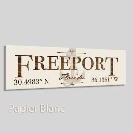 FP1027 - Freeport, FL Engraved Stick (Standard)