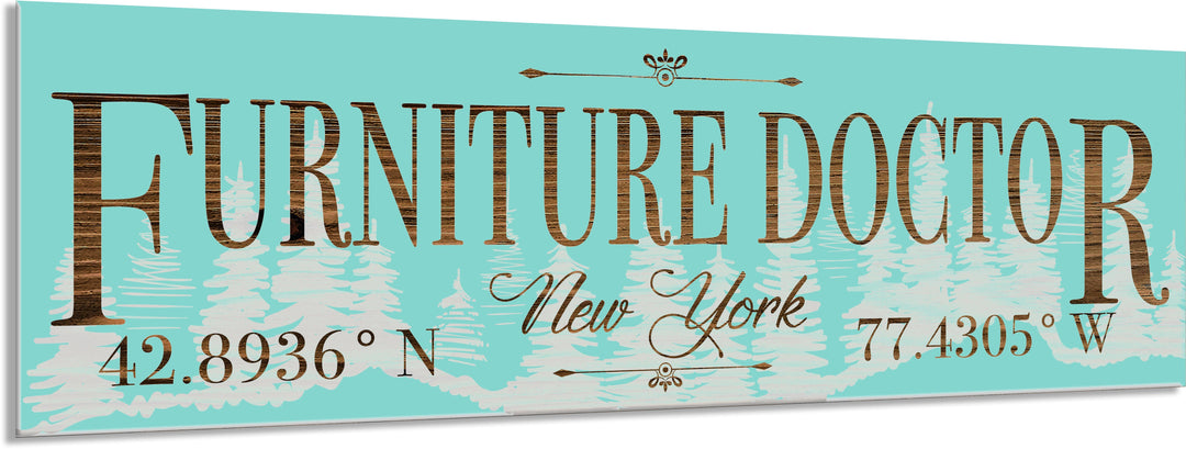 FP1543 - Furniture Doctor, NY Engraved Stick (Standard)