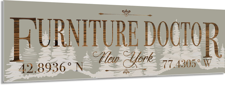 FP1543 - Furniture Doctor, NY Engraved Stick (Standard)