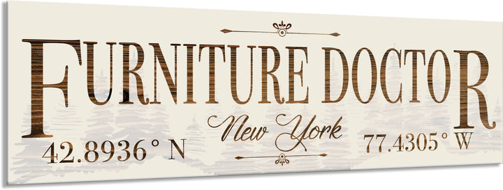FP1543 - Furniture Doctor, NY Engraved Stick (Standard)