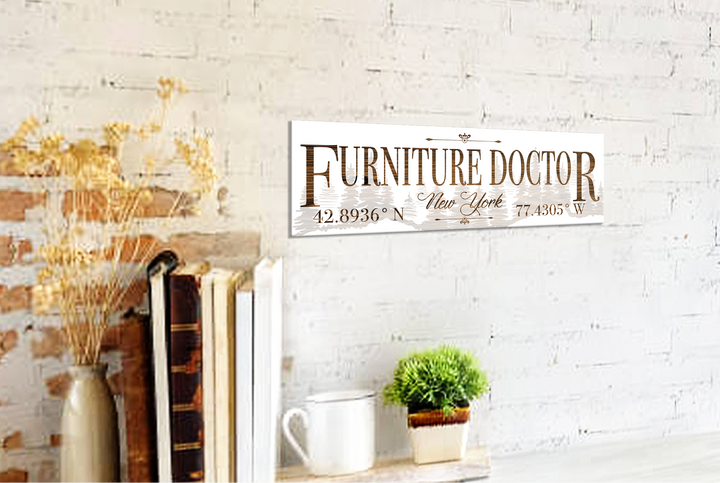 FP1543 - Furniture Doctor, NY Engraved Stick (Standard)