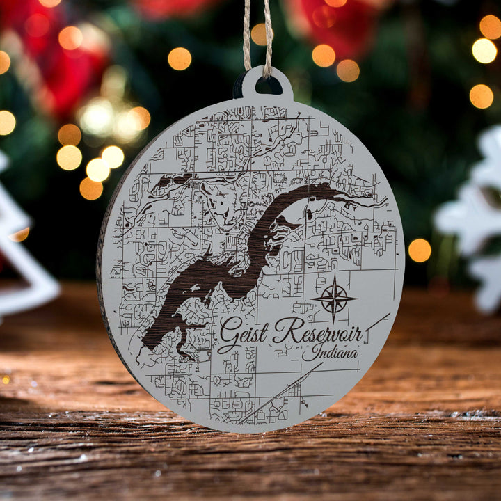 FP0684 - Geist Res, IN Engraved Ornament (Standard)