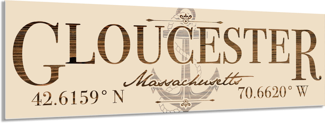 FP1502 - Gloucester, MA Engraved Stick (Standard)