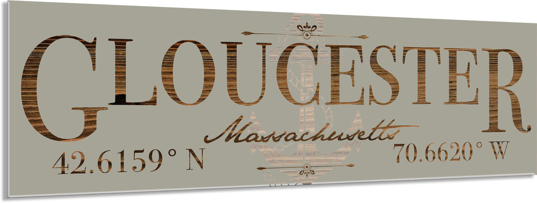 FP1502 - Gloucester, MA Engraved Stick (Standard)