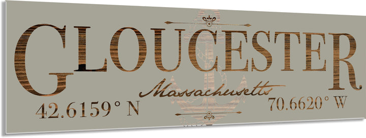 FP1502 - Gloucester, MA Engraved Stick (Standard)