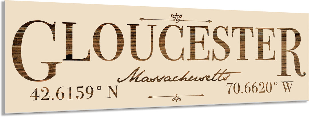 FP1502 - Gloucester, MA No Background Engraved Stick (Standard)