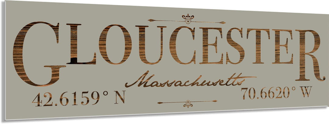 FP1502 - Gloucester, MA No Background Engraved Stick (Standard)