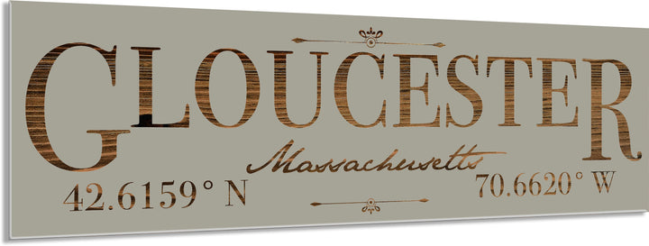 FP1502 - Gloucester, MA No Background Engraved Stick (Standard)