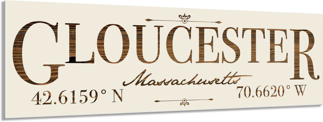 FP1502 - Gloucester, MA No Background Engraved Stick (Standard)