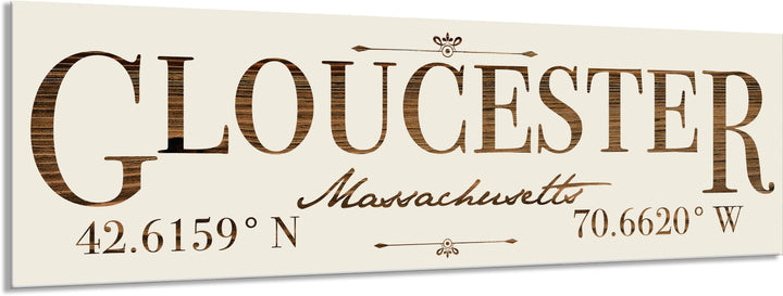 FP1502 - Gloucester, MA No Background Engraved Stick (Standard)