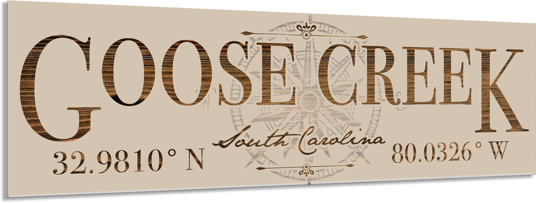 FP1332 - Goose Creek, SC Engraved Stick (Standard)