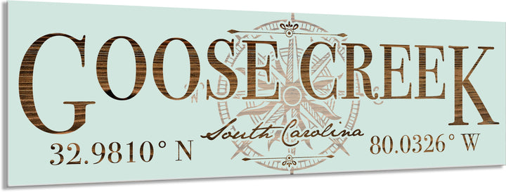 FP1332 - Goose Creek, SC Engraved Stick (Standard)