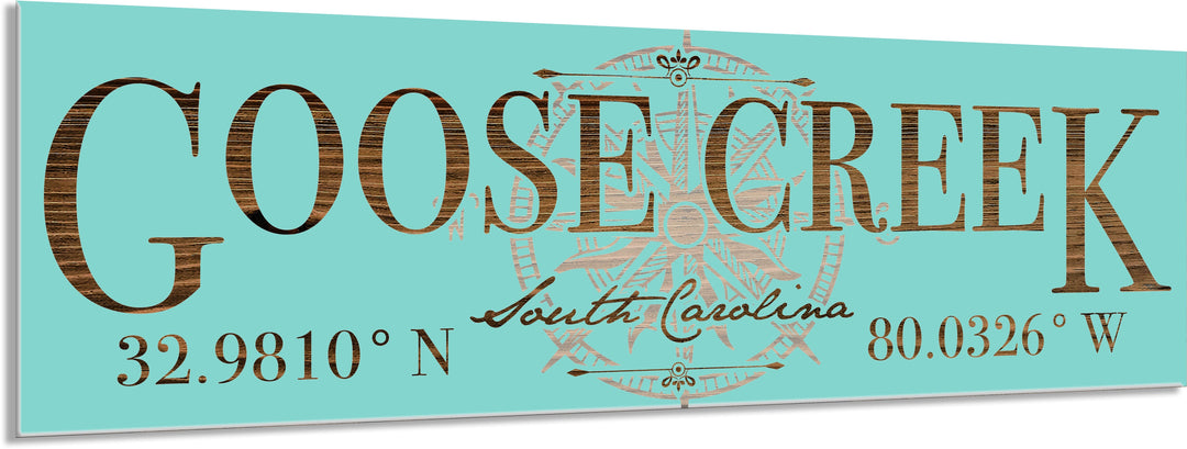 FP1332 - Goose Creek, SC Engraved Stick (Standard)