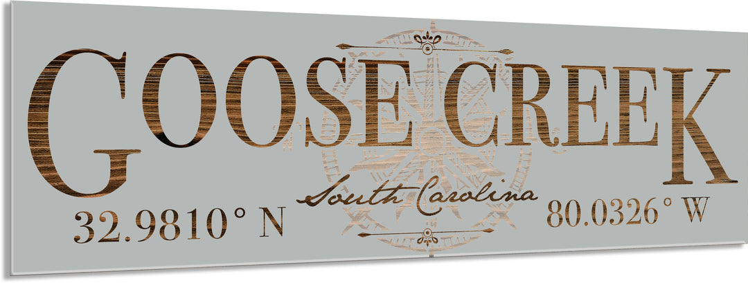 FP1332 - Goose Creek, SC Engraved Stick (Standard)