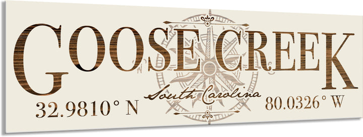 FP1332 - Goose Creek, SC Engraved Stick (Standard)