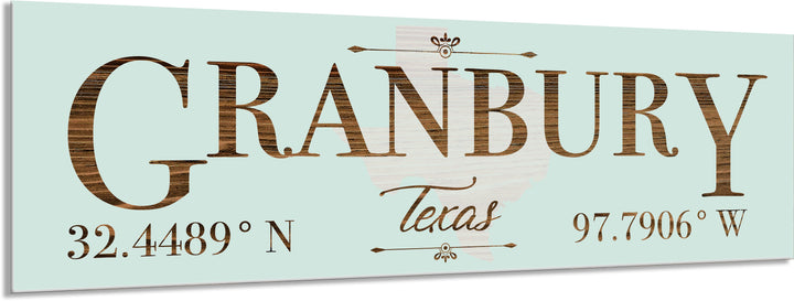 FP0701 - Granbury, TX Engraved Stick (Standard)