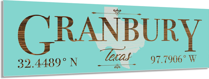 FP0701 - Granbury, TX Engraved Stick (Standard)