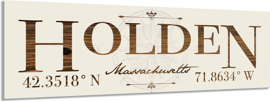 FP1039 - Holden, MA Engraved Stick (Standard)