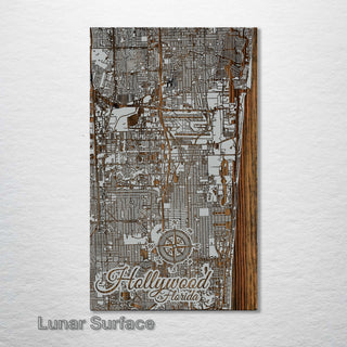 Exclusive - Hollywood, Florida Street Map