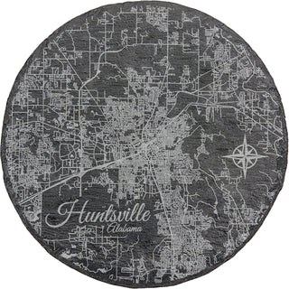 Huntsville, Alabama Round Slate Coaster