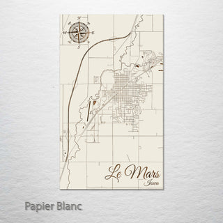 Le Mars, Iowa Street Map
