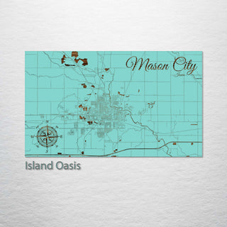 Mason City, Iowa Street Map