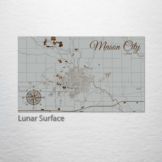 Mason City, Iowa Street Map