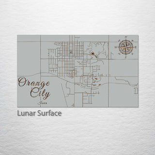 Orange City, Iowa Street Map