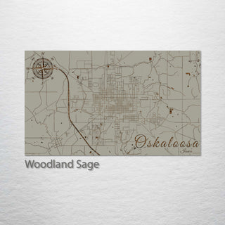 Oskaloosa, Iowa Street Map