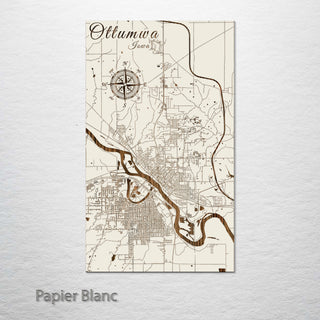 Ottumwa, Iowa Street Map
