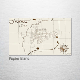 Sheldon, Iowa Street Map