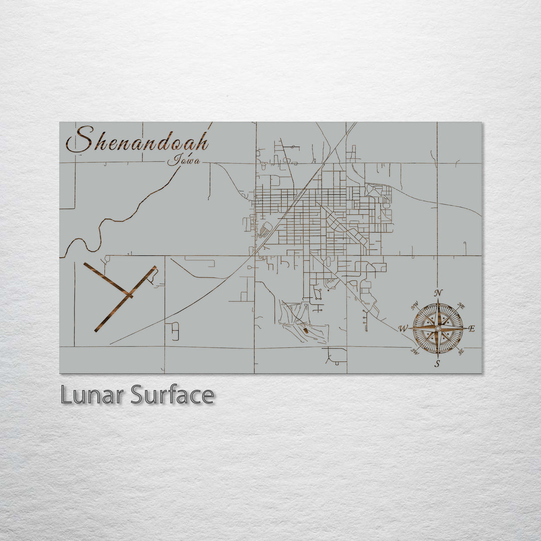 Shenandoah, Iowa Street Map