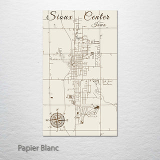 Sioux Center, Iowa Street Map
