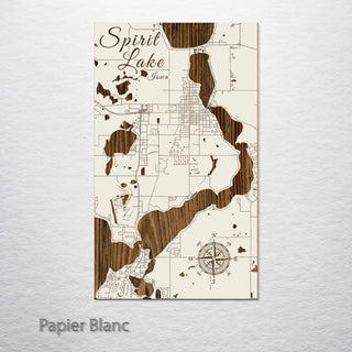 Spirit Lake, Iowa Street Map